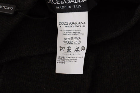 Dolce & Gabbana Gray Cashmere Tights Stocking Pantyhose Socks Dolce & Gabbana