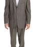 Fendi Brown Wool Regular Single  Breasted Suit Fendi