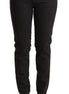 Ermanno Scervino Black Low Waist Skinny Denim Cotton Jeans Ermanno Scervino