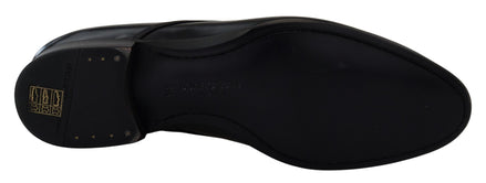 Dolce & Gabbana Black Leather Formal Dress Shoes Dolce & Gabbana