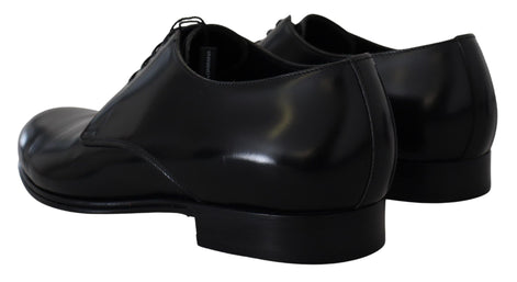 Dolce & Gabbana Black Leather Formal Dress Shoes Dolce & Gabbana