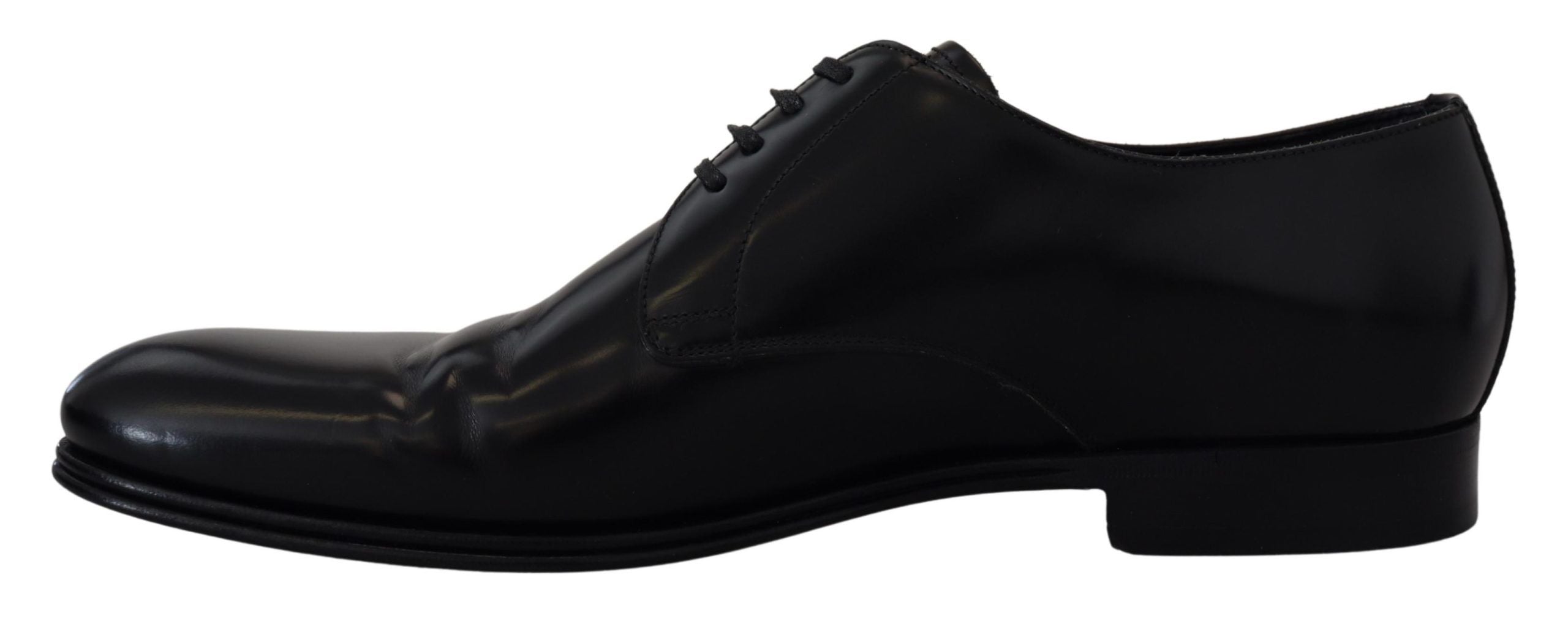 Dolce & Gabbana Black Leather Formal Dress Shoes Dolce & Gabbana