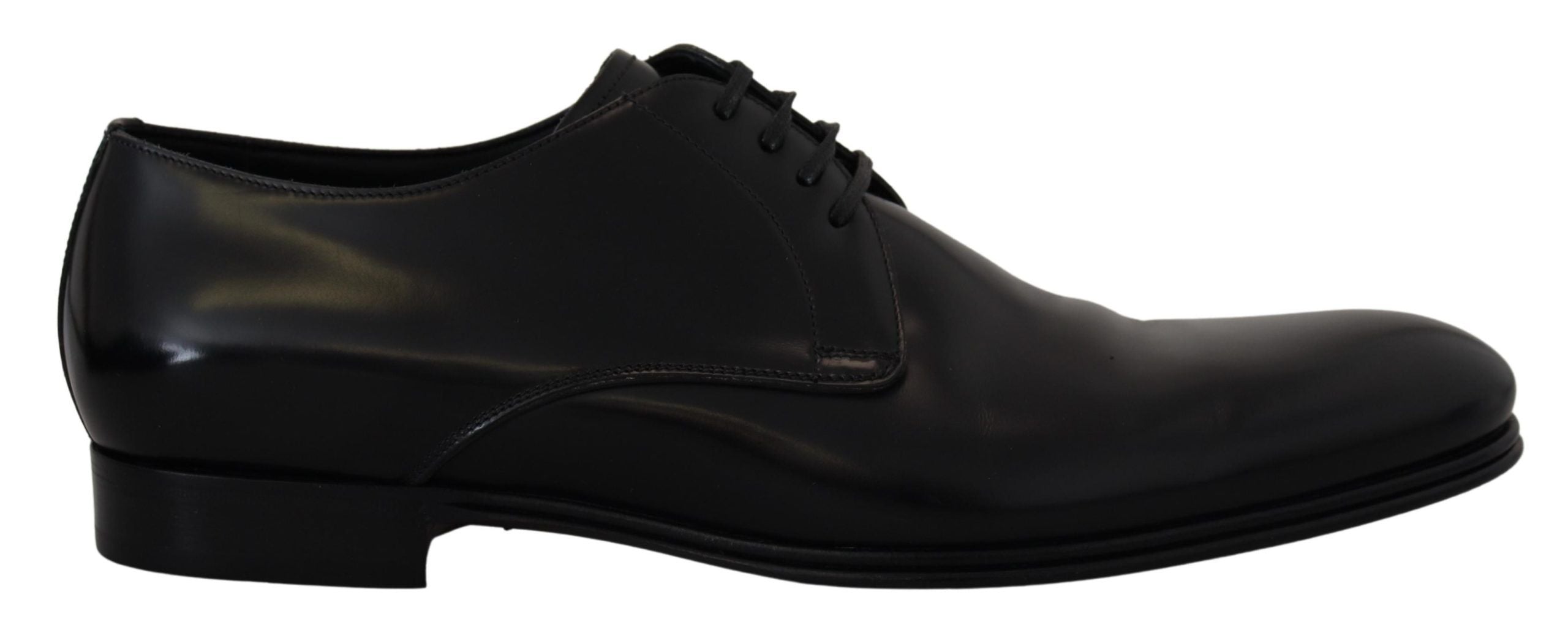 Dolce & Gabbana Black Leather Formal Dress Shoes Dolce & Gabbana