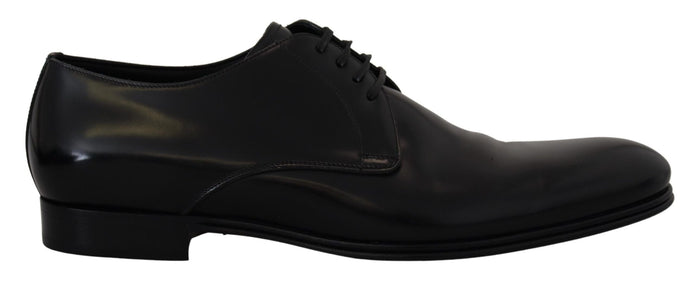 Dolce & Gabbana Black Leather Formal Dress Shoes Dolce & Gabbana