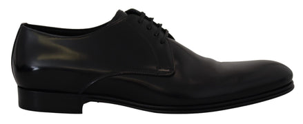 Dolce & Gabbana Black Leather Formal Dress Shoes Dolce & Gabbana