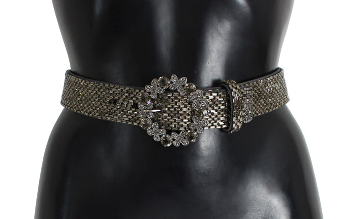 Dolce & Gabbana Crystal Buckle Sequined Waist Belt Dolce & Gabbana