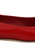 Dolce & Gabbana Red Leather Crystals Loafers Flats Shoes Dolce & Gabbana