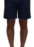 Dolce & Gabbana Blue Chinos Cotton Stretch Casual Shorts Dolce & Gabbana