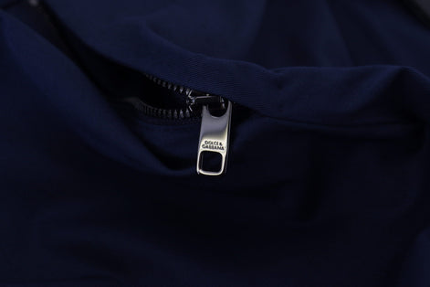 Dolce & Gabbana Blue Chinos Cotton Stretch Casual Shorts Dolce & Gabbana