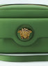 Versace Elegant Mint Green Leather Camera Case Bag Versace