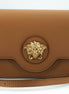 Versace Elegant Calf Leather Shoulder Bag in Brown Versace