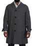 Dolce & Gabbana Gray Wool Plaid Long Trench Coat Jacket Trench Coat Jacket Dolce & Gabbana
