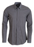 Dolce & Gabbana Gray Brown GOLD Slim Fit Dress Formal Shirt Dolce & Gabbana