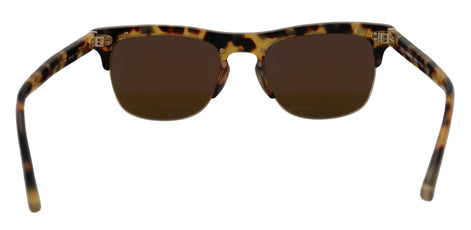 Dolce & Gabbana Brown Gold Acetate Havana DG430A Sunglasses Dolce & Gabbana