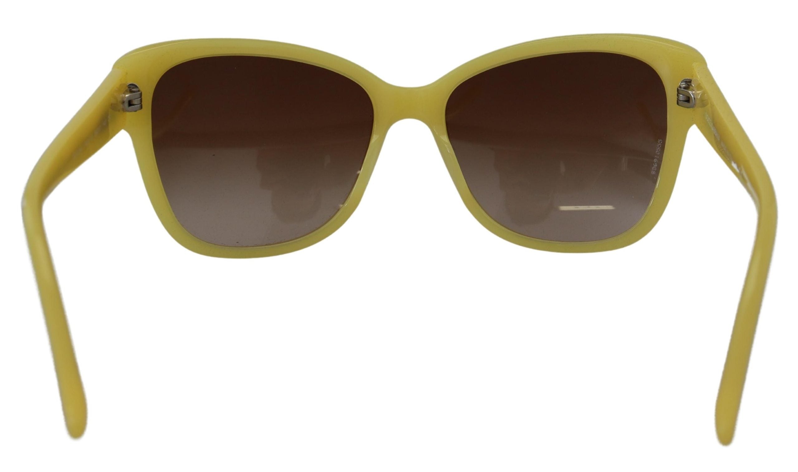 Dolce & Gabbana Yellow Acetate Frame Stars Embellishment DG4124 Sunglasses Dolce & Gabbana