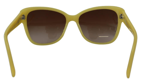 Dolce & Gabbana Yellow Acetate Frame Stars Embellishment DG4124 Sunglasses Dolce & Gabbana