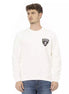 Automobili Lamborghini White Cotton Men's Sweater Automobili Lamborghini