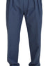 Dolce & Gabbana Blue Linen Chino Men Formal Pants Dolce & Gabbana