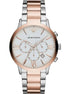 Emporio Armani Elegant Two-Tone Timepiece for Men Emporio Armani