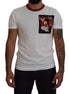 Dolce & Gabbana Cotton White Logo Print Crewneck T-shirt Dolce & Gabbana
