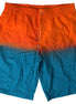 Dolce & Gabbana Orange Blue Gradient Beachwear Swimwear Shorts Dolce & Gabbana
