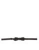 Dolce & Gabbana Brown Polyester Silk Adjustable Neck Men Papillon Bow Tie Dolce & Gabbana