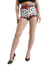 Dolce & Gabbana Multicolor Floral Polka Dot Hot Pants Shorts Dolce & Gabbana