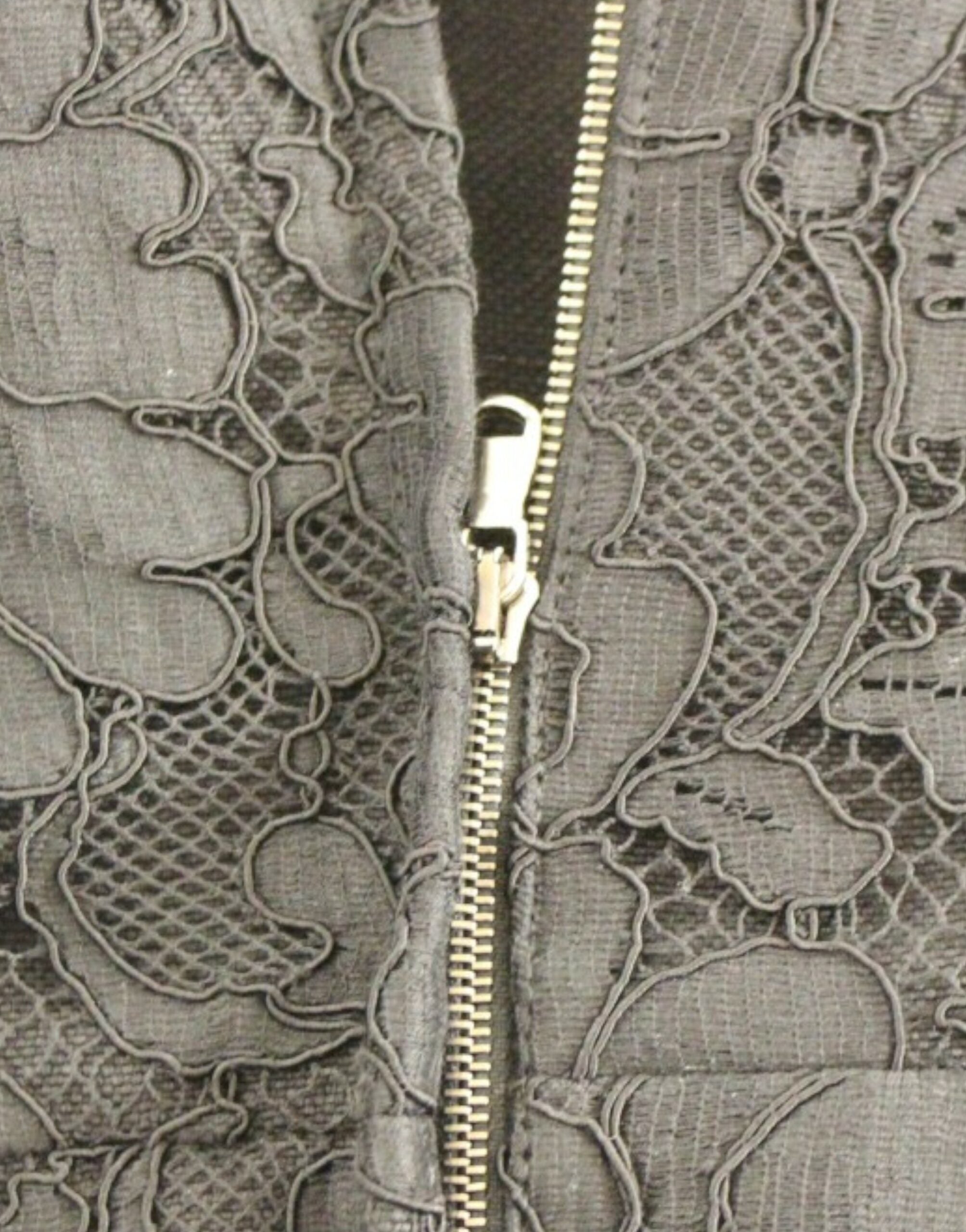 Dolce & Gabbana Black floral lace sicily runway dress Dolce & Gabbana