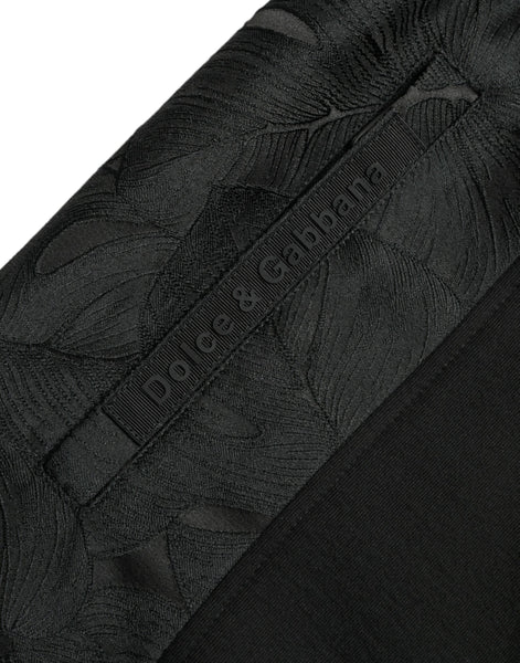 Dolce & Gabbana Black Cotton Slim Stretch Jogger Pants Dolce & Gabbana