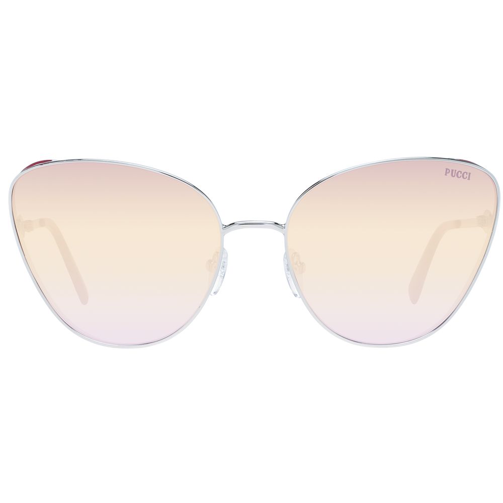 Emilio Pucci Silver Metal Sunglasses Emilio Pucci