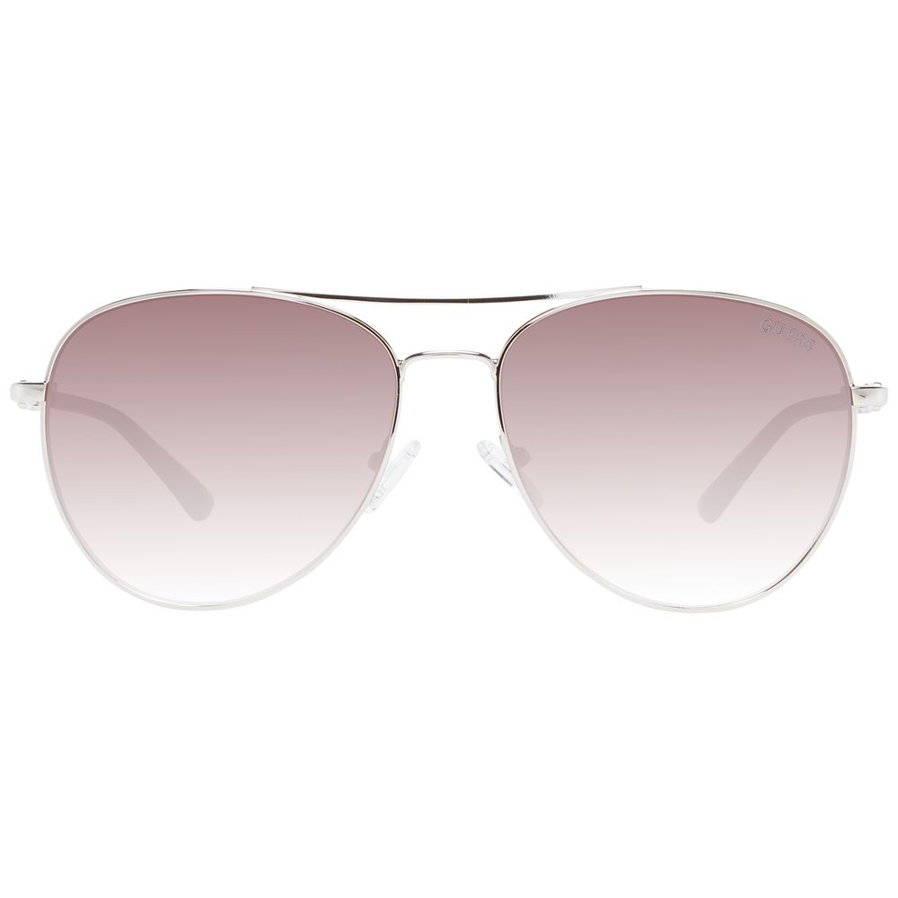 Guess Silver Metal Sunglasses Guess