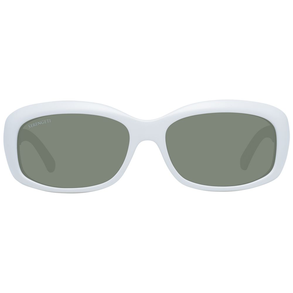 Serengeti White Nylon Sunglasses Serengeti