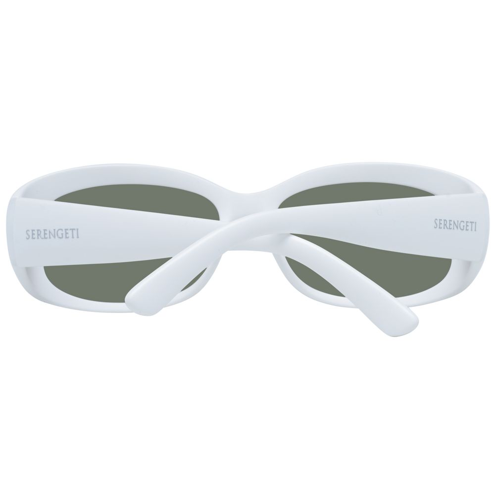 Serengeti White Nylon Sunglasses Serengeti