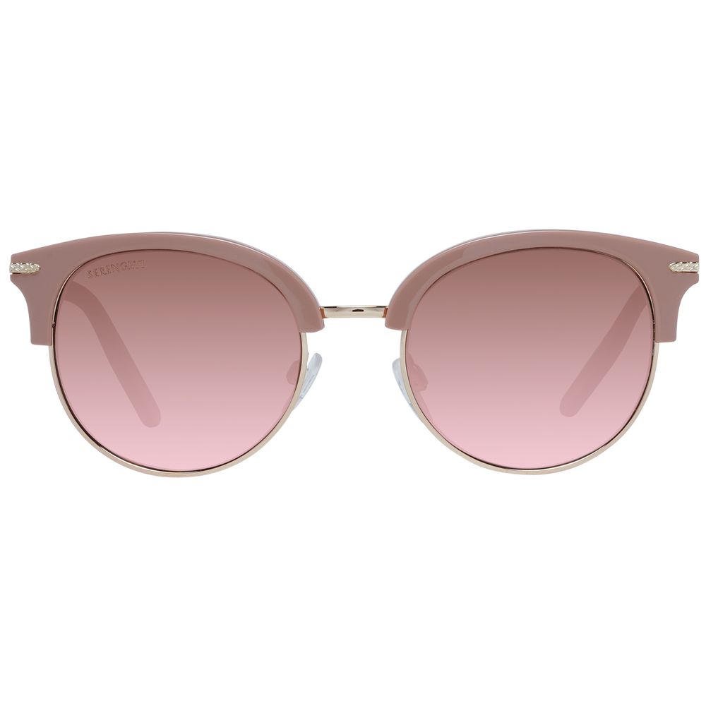 Serengeti Pink Acetate & Metal Sunglasses Serengeti