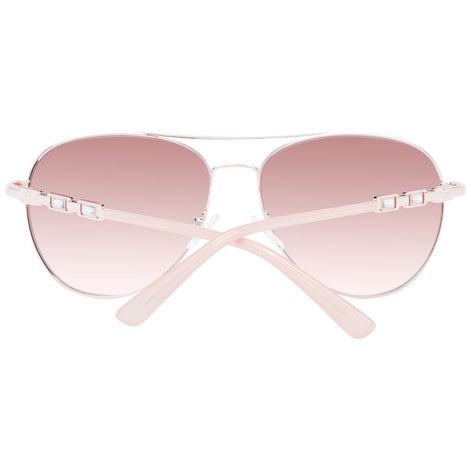 Guess Rose Gold Metal Sunglasses Guess