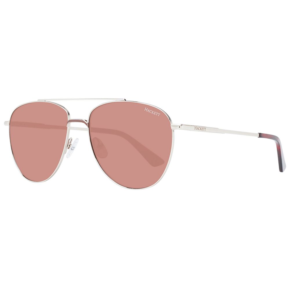 Hackett Gold Stainless Steel Sunglasses Hackett