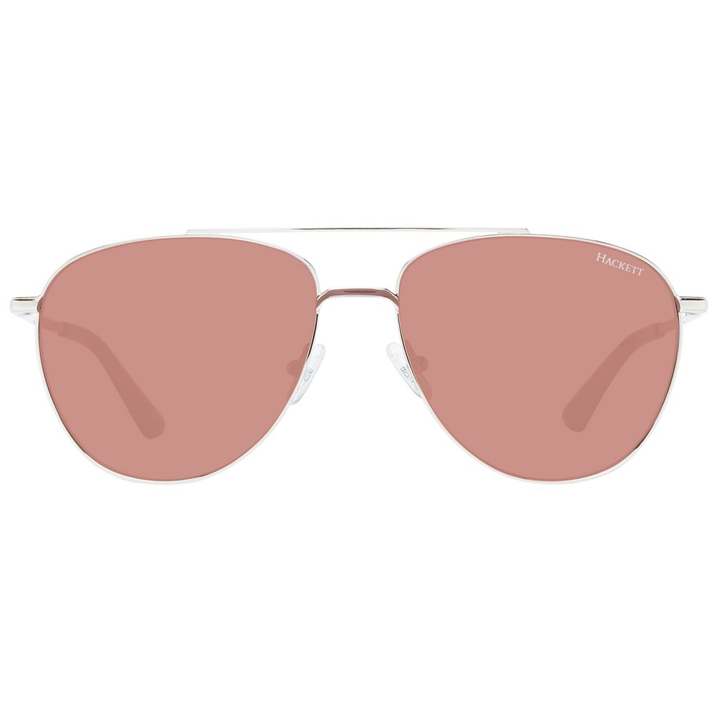 Hackett Gold Stainless Steel Sunglasses Hackett