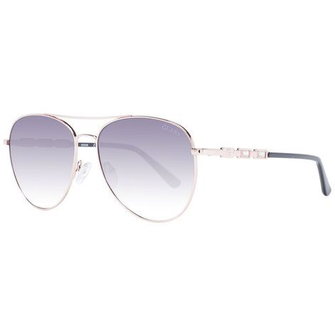 Guess Rose Gold Metal Sunglasses Guess