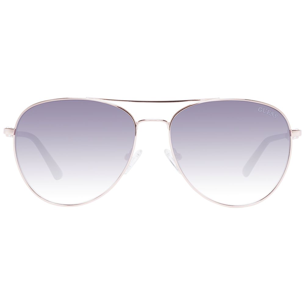 Guess Rose Gold Metal Sunglasses Guess