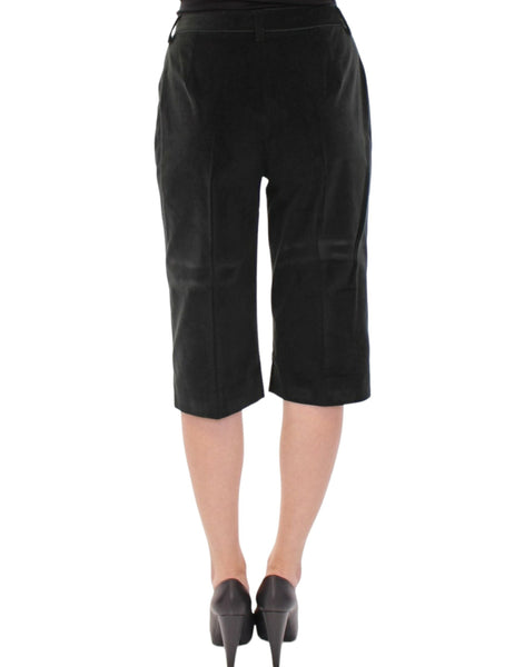 Dolce & Gabbana Black cotton shorts pants Dolce & Gabbana