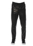 Trussardi Black Lamb Leather Men Pant Trussardi