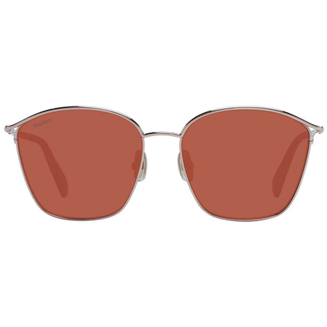 Max Mara Rose Gold Metal Sunglasses Max Mara