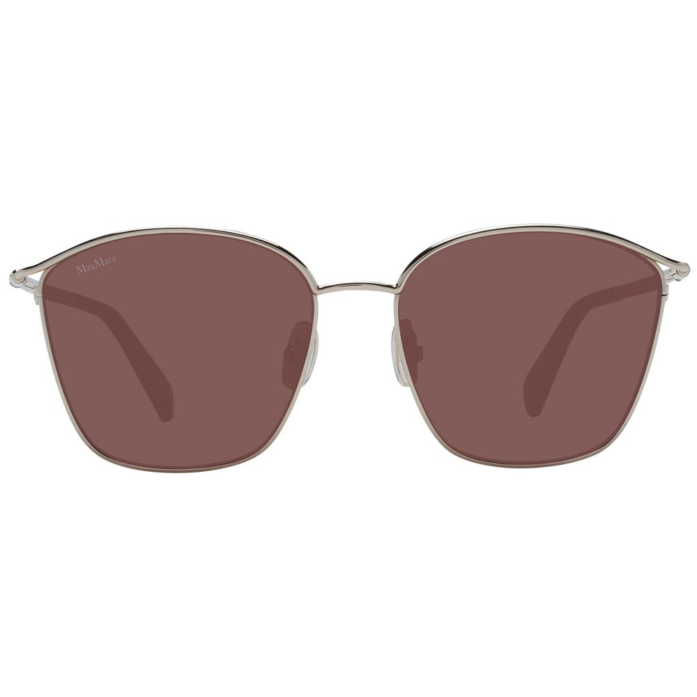 Max Mara Gold Metal Sunglasses Max Mara