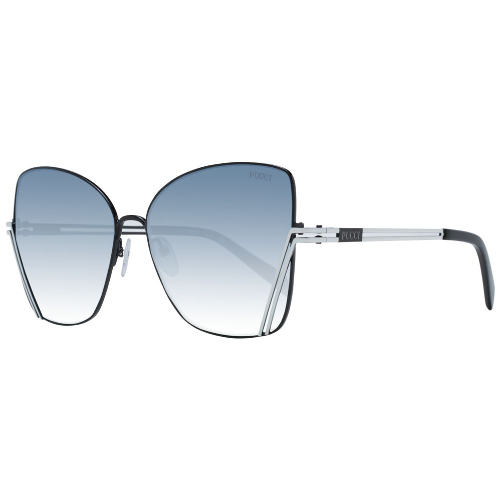 Emilio Pucci Black Metal Sunglasses Emilio Pucci