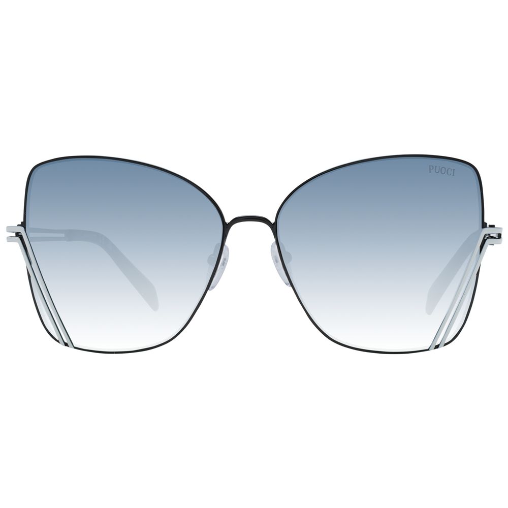 Emilio Pucci Black Metal Sunglasses Emilio Pucci
