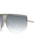 Max Mara Silver Metal Sunglasses Max Mara