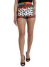 Dolce & Gabbana Multicolor Floral Polka Dot Hot Pants Shorts Dolce & Gabbana