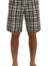 Dolce & Gabbana White Black Striped Casual Shorts Dolce & Gabbana