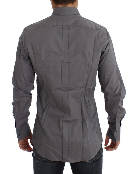 Dolce & Gabbana Purple Torero GOLD Slim Fit Dress Shirt Dolce & Gabbana