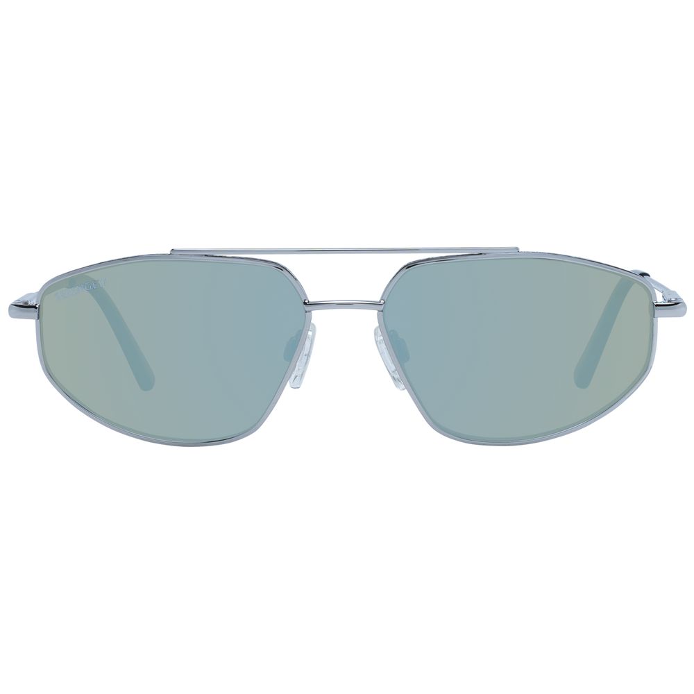 Serengeti Silver Metal Sunglasses Serengeti